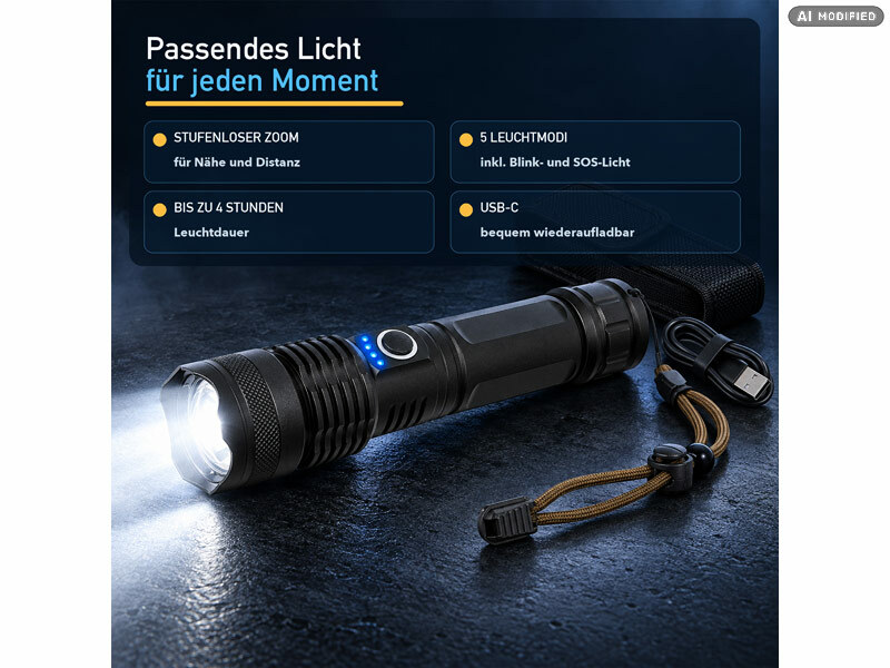 ; LED-Akku-Taschenlampen mit USB-Powerbank LED-Akku-Taschenlampen mit USB-Powerbank LED-Akku-Taschenlampen mit USB-Powerbank
