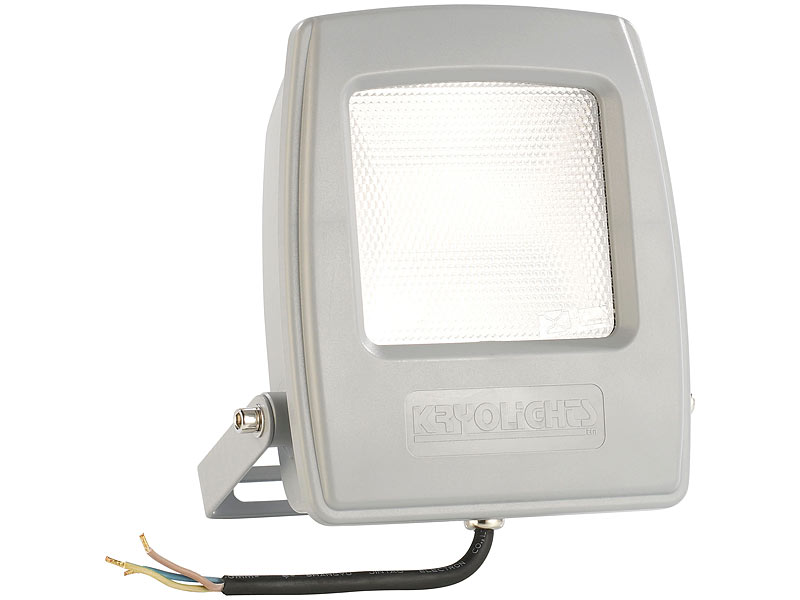 DE Gelb 20W LED Strahler Akku Fluter Arbeitslampe Handlampe Baustrahler IP65 A+ 