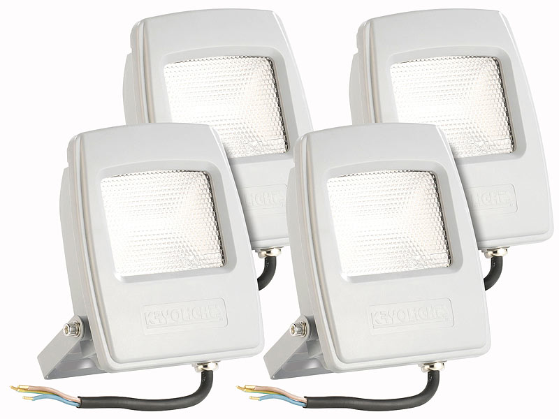 ; Wetterfester LED-Fluter (tageslichtweiß) Wetterfester LED-Fluter (tageslichtweiß) 