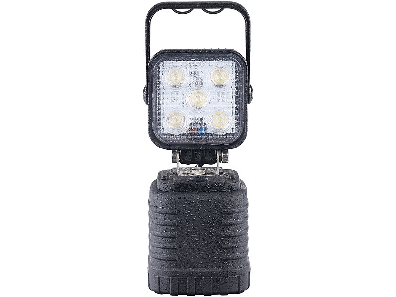 ; LED-Taschenlampen mit Arbeitsleuchte 