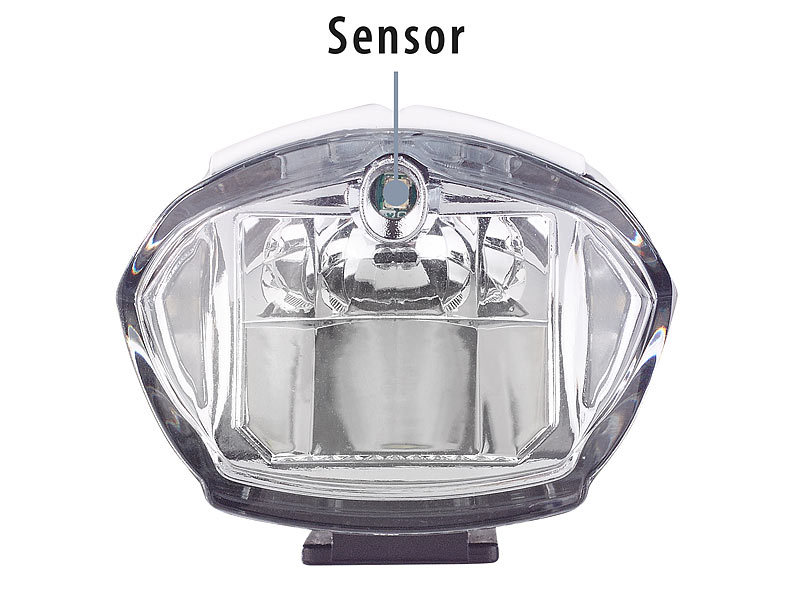 Warnlampe mit Dunkelheit-Sensor