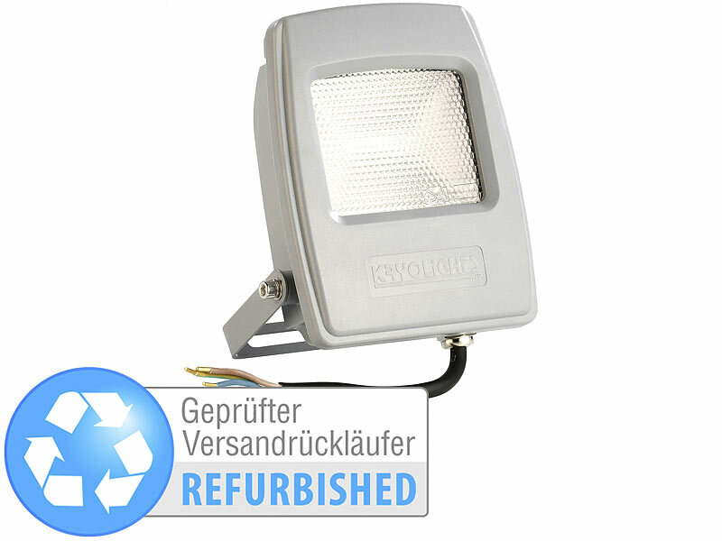 ; Wetterfester LED-Fluter (tageslichtweiß) 