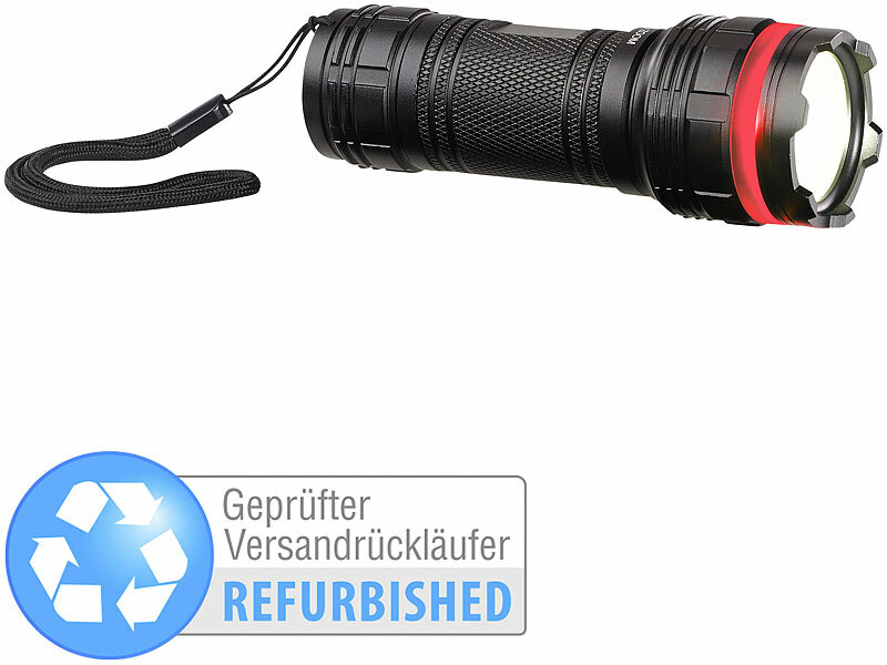 ; LED-Akku-Taschenlampen mit USB-Powerbank LED-Akku-Taschenlampen mit USB-Powerbank 