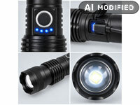 ; LED-Akku-Taschenlampen mit USB-Powerbank LED-Akku-Taschenlampen mit USB-Powerbank LED-Akku-Taschenlampen mit USB-Powerbank