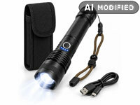 ; LED-Akku-Taschenlampen mit USB-Powerbank LED-Akku-Taschenlampen mit USB-Powerbank LED-Akku-Taschenlampen mit USB-Powerbank