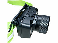 ; Akku-Stirnlampen mit LED-Band, Spotlight und farbigem Licht Akku-Stirnlampen mit LED-Band, Spotlight und farbigem Licht