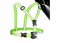 ; Akku-Stirnlampen mit LED-Band, Spotlight und farbigem Licht Akku-Stirnlampen mit LED-Band, Spotlight und farbigem Licht