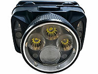; Akku-Stirnlampen mit LED-Band, Spotlight und farbigem Licht Akku-Stirnlampen mit LED-Band, Spotlight und farbigem Licht