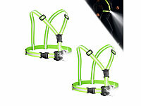 ; Akku-Stirnlampen mit LED-Band, Spotlight und farbigem Licht Akku-Stirnlampen mit LED-Band, Spotlight und farbigem Licht