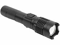 ; LED-Akku-Taschenlampen mit USB-Powerbank 