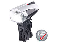 KryoLights LED-Fahrradlampen-Set mit Licht-Sensor, Akku, inkl. Rücklicht, StVZO