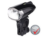 KryoLights Batteriebetriebene LED-Fahrradlampe FL-110, zugelassen nach StVZO; LED-Taschenlampen LED-Taschenlampen LED-Taschenlampen 