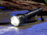 ; LED-Akku-Taschenlampen mit USB-Powerbank 