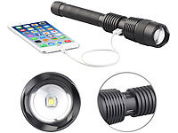 KryoLights LED Akku Taschenlampe, Akku-Taschenlampe mit Powerbank; LED-Akku-Taschenlampen LED-Akku-Taschenlampen LED-Akku-Taschenlampen LED-Akku-Taschenlampen 