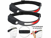 KryoLights Stirnband Lampe, LED Stirnband, Kopflicht; LED-Akku-Taschenlampen mit USB-Powerbank LED-Akku-Taschenlampen mit USB-Powerbank LED-Akku-Taschenlampen mit USB-Powerbank LED-Akku-Taschenlampen mit USB-Powerbank 