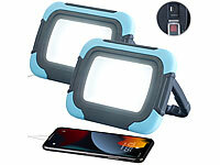 KryoLights LED Akku Arbeitsleuchte, COB-LED-Lampe in Powerbank