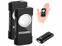 KryoLights Outdoor-Taschenlampe, LED-Clip-Taschenlampe; LED-Akku-Taschenlampen mit USB-Powerbank LED-Akku-Taschenlampen mit USB-Powerbank LED-Akku-Taschenlampen mit USB-Powerbank 