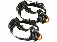 KryoLights Kopf-Stirnlampen, Stirnlampe LED wiederaufladbar
